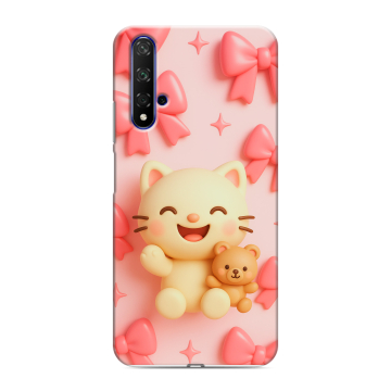Силиконовый чехол на Huawei Honor 20 с принтом для девочек Силиконовый чехол на Huawei Honor 20 с принтом для девочек