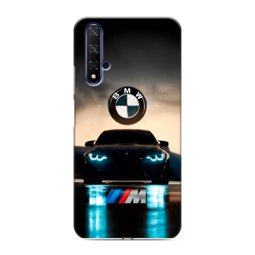Силиконовый чехол на Huawei Honor 20 с принтом БМВ BMW Силиконовый чехол на Huawei Honor 20 с принтом БМВ BMW