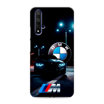 Силиконовый чехол на Huawei Honor 20 с принтом БМВ BMW Силиконовый чехол на Huawei Honor 20 с принтом БМВ BMW