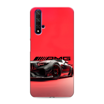 Силиконовый чехол на Huawei Honor 20 с принтом Мерседес Mercedes AMG Силиконовый чехол на Huawei Honor 20 с принтом Мерседес Mercedes AMG