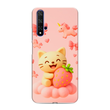 Силиконовый чехол на Huawei Honor 20 с принтом для девочек Силиконовый чехол на Huawei Honor 20 с принтом для девочек