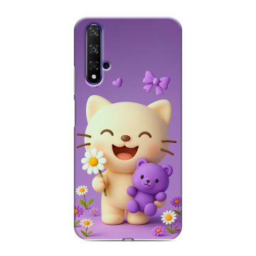 Силиконовый чехол на Huawei Honor 20 с принтом для девочек Силиконовый чехол на Huawei Honor 20 с принтом для девочек