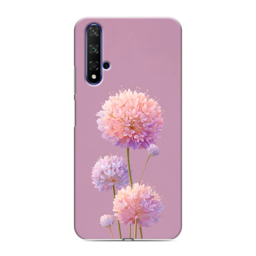 Силиконовый чехол на Huawei Honor 20 с принтом Цветы