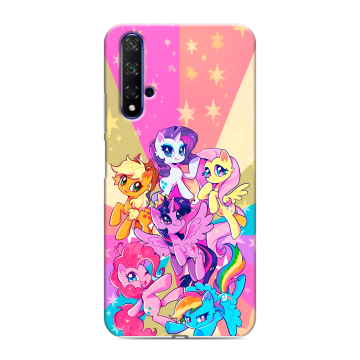 Силиконовый чехол на Huawei Honor 20 с принтом My little pony Дружба чудо Силиконовый чехол на Huawei Honor 20 с принтом My little pony Дружба чудо