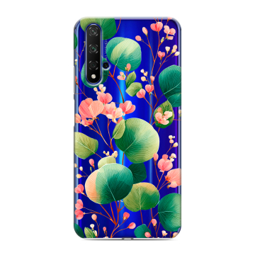 Силиконовый чехол на Huawei Honor 20 с принтом женский