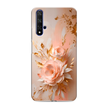 Силиконовый чехол на Huawei Honor 20 с принтом женский