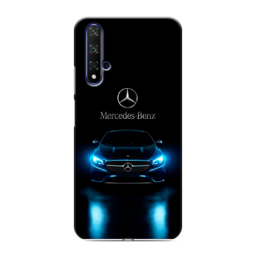 Силиконовый чехол на Huawei Honor 20 с принтом Mercedes Мерседес