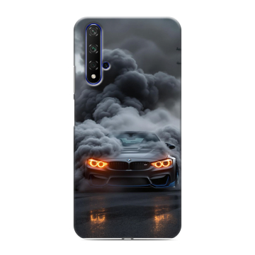 Силиконовый чехол на Huawei Honor 20 с принтом BMW БМВ Силиконовый чехол на Huawei Honor 20 с принтом BMW БМВ