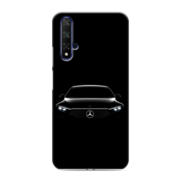 Силиконовый чехол на Huawei Honor 20 с принтом Mercedes Мерседес Силиконовый чехол на Huawei Honor 20 с принтом Mercedes Мерседес