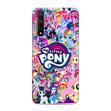 Силиконовый чехол на Huawei Honor 20 с принтом My little pony Дружба чудо Силиконовый чехол на Huawei Honor 20 с принтом My little pony Дружба чудо