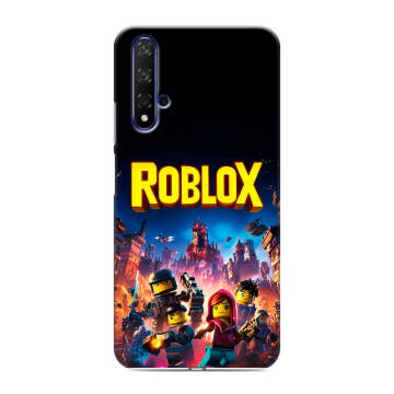 Силиконовый чехол на Huawei Honor 20 с принтом Roblox Роблокс Силиконовый чехол на Huawei Honor 20 с принтом Roblox Роблокс
