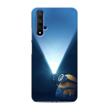 Силиконовый чехол на Huawei Honor 20 с принтом Миньоны Силиконовый чехол на Huawei Honor 20 с принтом Миньоны