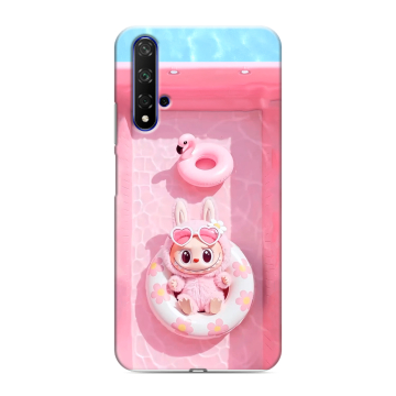 Силиконовый чехол на Huawei Honor 20 с принтом Labubu Лабубу Силиконовый чехол на Huawei Honor 20 с принтом Labubu Лабубу
