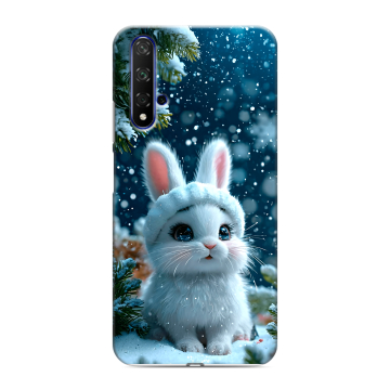 Силиконовый чехол на Huawei Honor 20 с принтом Новый год