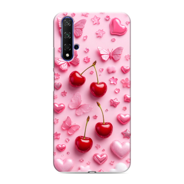 Силиконовый чехол на Huawei Honor 20 с принтом для девочек Силиконовый чехол на Huawei Honor 20 с принтом для девочек