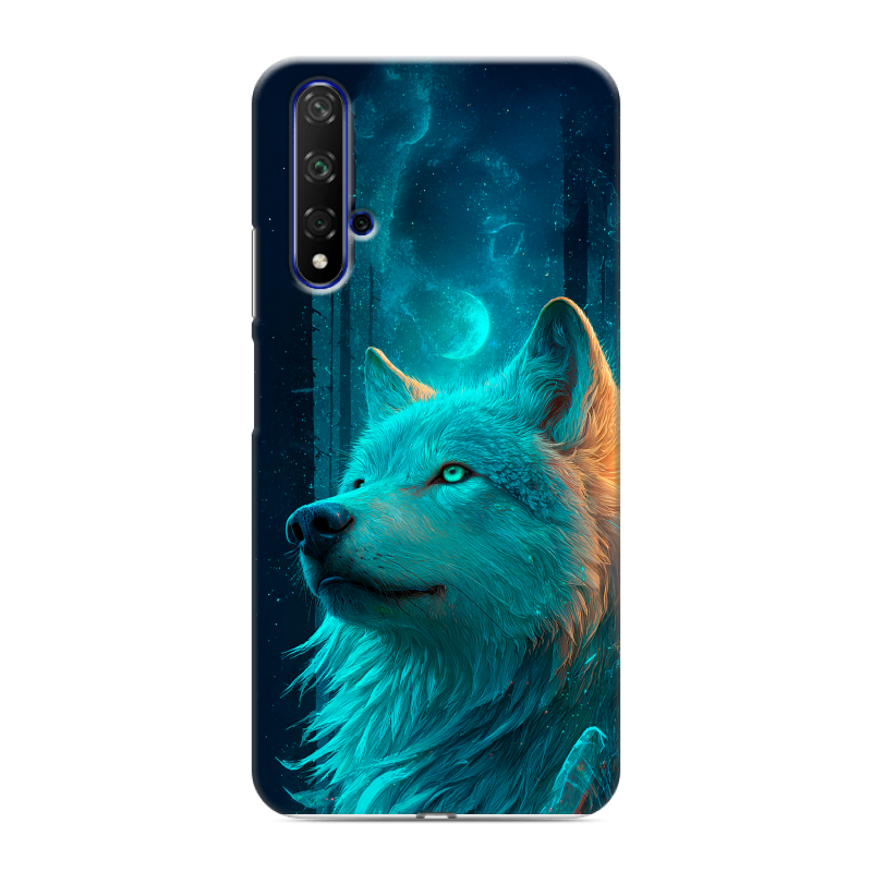 Силиконовый чехол на Huawei Honor 20 с принтом бабочки саккура Силиконовый чехол на Huawei Honor 20 с принтом бабочки саккура