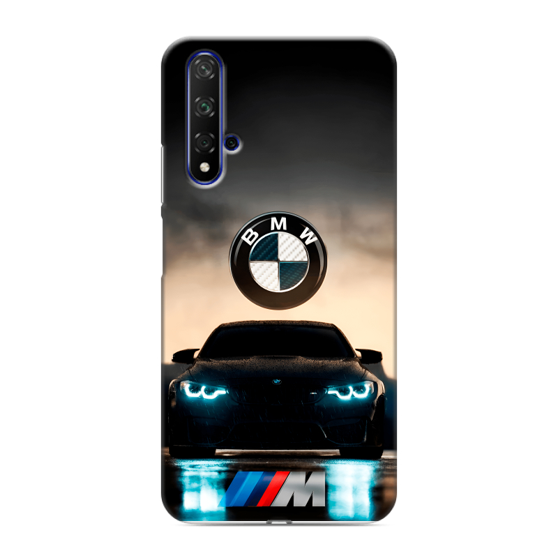 Силиконовый чехол на Huawei Honor 20 с принтом БМВ BMW Силиконовый чехол на Huawei Honor 20 с принтом БМВ BMW