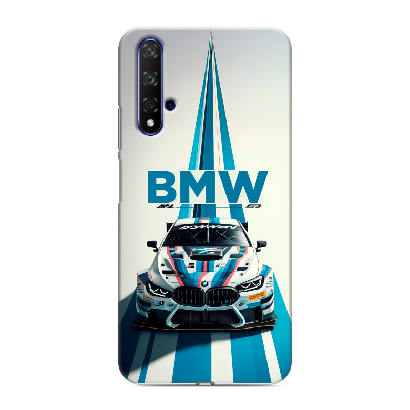 Силиконовый чехол на Huawei Honor 20 с принтом БМВ BMW Силиконовый чехол на Huawei Honor 20 с принтом БМВ BMW
