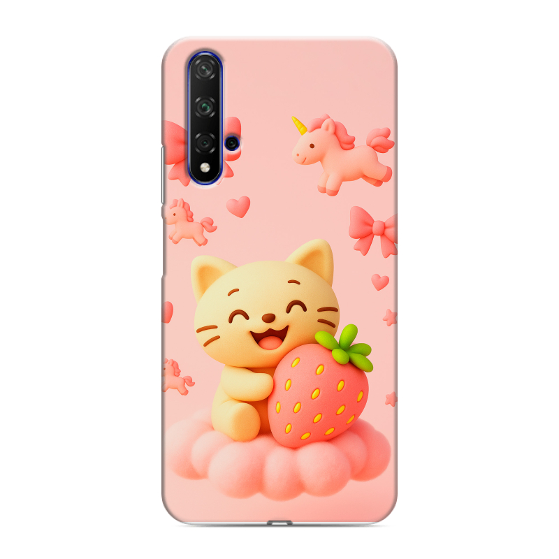 Силиконовый чехол на Huawei Honor 20 с принтом для девочек Силиконовый чехол на Huawei Honor 20 с принтом для девочек