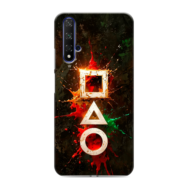 Силиконовый чехол на Huawei Honor 20 с принтом Squid Game Игра кальмара Силиконовый чехол на Huawei Honor 20 с принтом Squid Game Игра кальмара