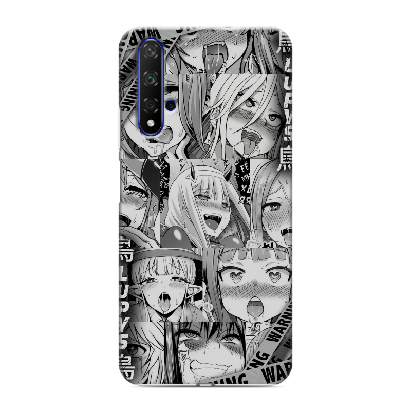 Силиконовый чехол на Huawei Honor 20 с принтом Ahegao Ахегао Аниме Силиконовый чехол на Huawei Honor 20 с принтом Ahegao Ахегао Аниме