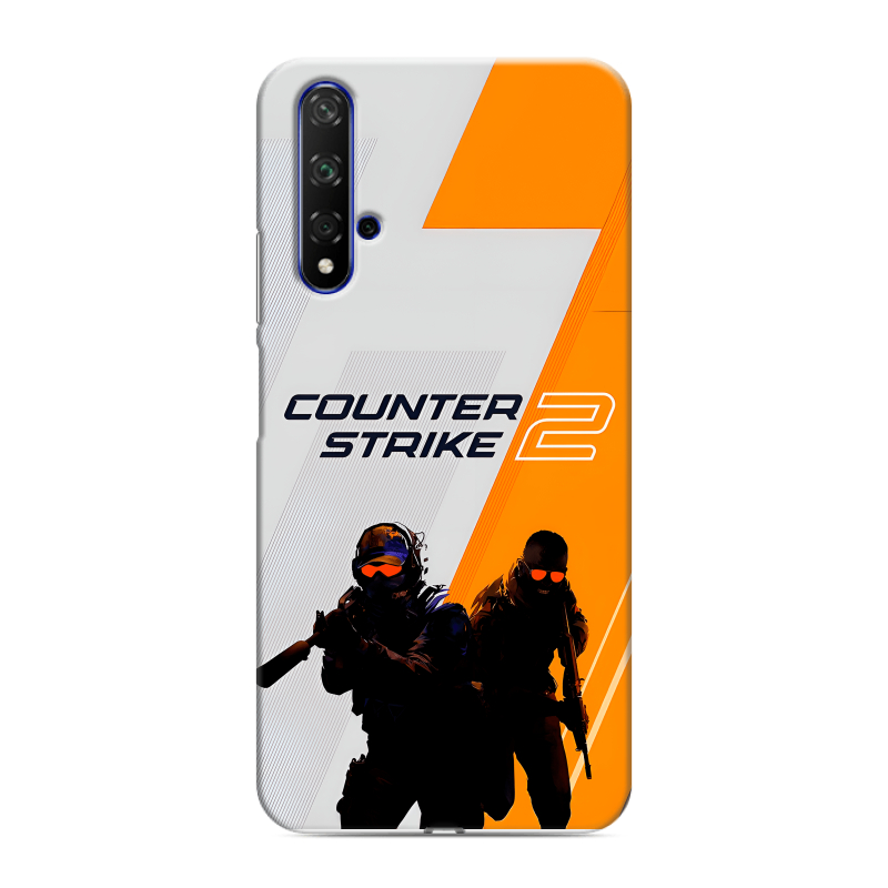 Силиконовый чехол на Huawei Honor 20 с принтом Counter Strike Силиконовый чехол на Huawei Honor 20 с принтом Counter Strike