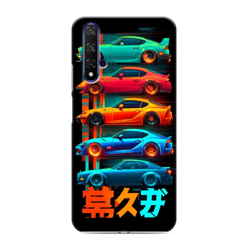 Силиконовый чехол на Huawei Honor 20 с принтом машины тачки Силиконовый чехол на Huawei Honor 20 с принтом машины тачки