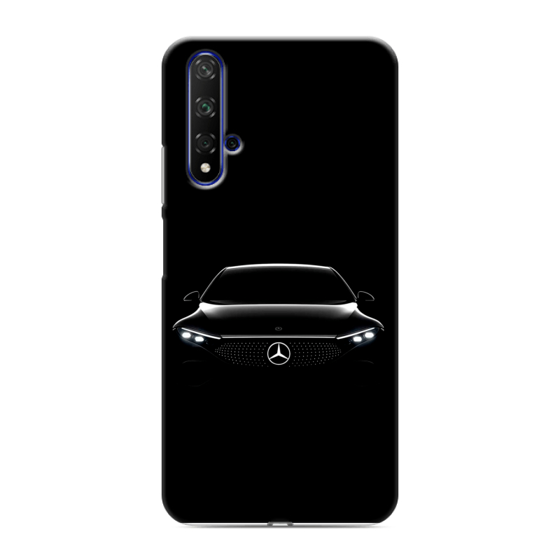 Силиконовый чехол на Huawei Honor 20 с принтом Mercedes Мерседес Силиконовый чехол на Huawei Honor 20 с принтом Mercedes Мерседес