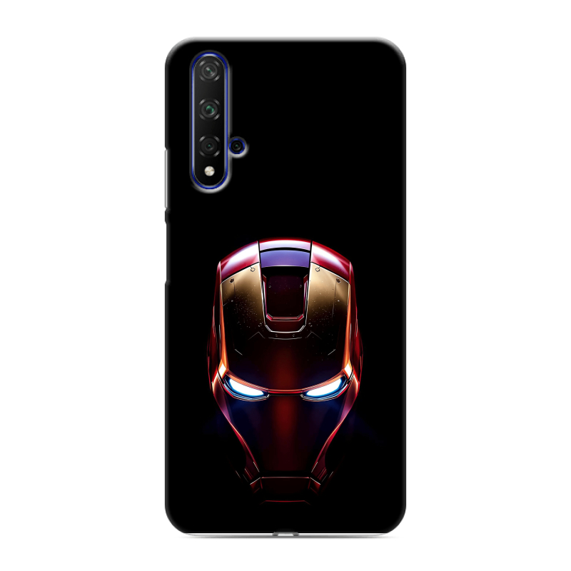 Силиконовый противоударный чехол на Huawei Honor 20 с принтом IronMan Железный человек Силиконовый противоударный чехол на Huawei Honor 20 с принтом IronMan Железный человек