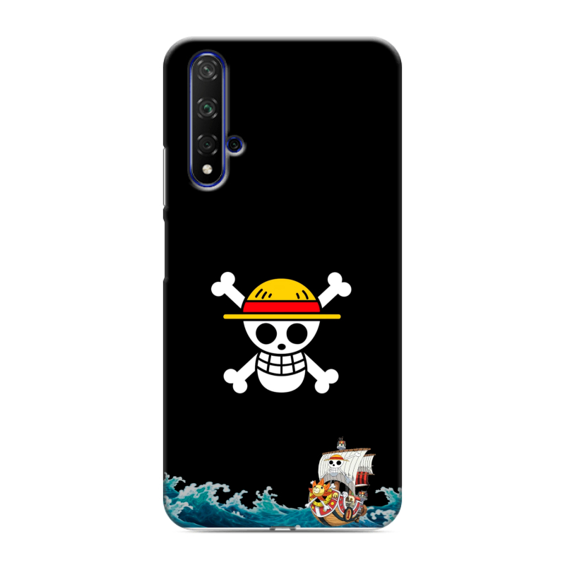 Силиконовый противоударный чехол на Huawei Honor 20 с принтом One Piece Ван Пис Силиконовый противоударный чехол на Huawei Honor 20 с принтом One Piece Ван Пис