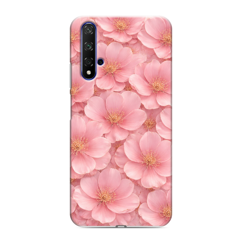 Силиконовый противоударный чехол на Huawei Honor 20 с принтом женский Силиконовый противоударный чехол на Huawei Honor 20 с принтом женский