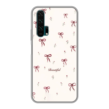 Силиконовый противоударный чехол на Huawei Honor 20 Pro с принтом для девочек Силиконовый противоударный чехол на Huawei Honor 20 Pro с принтом для девочек
