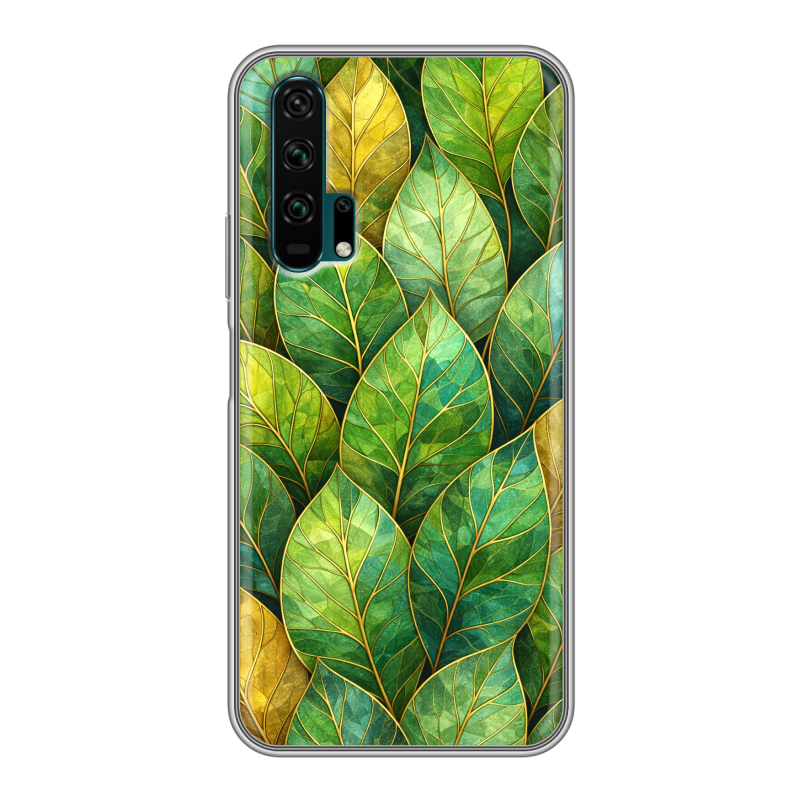 Силиконовый противоударный чехол на Huawei Honor 20 Pro с принтом женский Силиконовый противоударный чехол на Huawei Honor 20 Pro с принтом женский