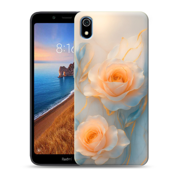 Силиконовый чехол на Xiaomi RedMi 7A с принтом Женский Силиконовый чехол на Xiaomi RedMi 7A с принтом Женский