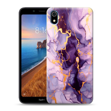 Силиконовый чехол на Xiaomi RedMi 7A с принтом Мрамор Силиконовый чехол на Xiaomi RedMi 7A с принтом Мрамор