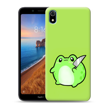 Силиконовый чехол на Xiaomi RedMi 7A с принтом Лягушенок Силиконовый чехол на Xiaomi RedMi 7A с принтом Лягушенок