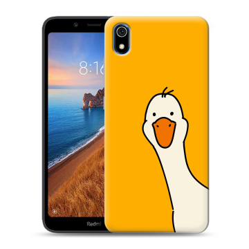 Силиконовый чехол на Xiaomi RedMi 7A с принтом Утка Силиконовый чехол на Xiaomi RedMi 7A с принтом Утка