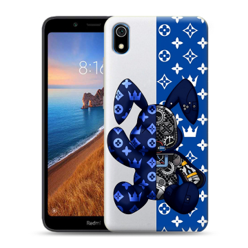 Силиконовый чехол на Xiaomi RedMi 7A с принтом Луи робот Силиконовый чехол на Xiaomi RedMi 7A с принтом Луи робот