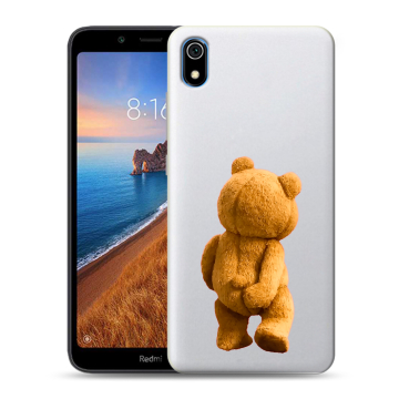 Силиконовый чехол на Xiaomi RedMi 7A с принтом Медведь Силиконовый чехол на Xiaomi RedMi 7A с принтом Медведь