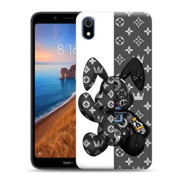 Силиконовый чехол на Xiaomi RedMi 7A с принтом Луи робот Силиконовый чехол на Xiaomi RedMi 7A с принтом Луи робот