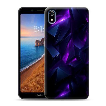 Силиконовый чехол на Xiaomi RedMi 7A с принтом Абстракиция Силиконовый чехол на Xiaomi RedMi 7A с принтом Абстракиция