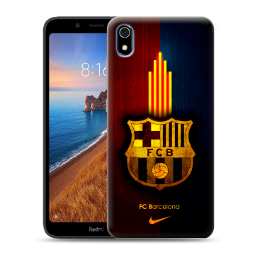 Силиконовый чехол на Xiaomi RedMi 7A с принтом Барселона Barcelona Силиконовый чехол на Xiaomi RedMi 7A с принтом Барселона Barcelona