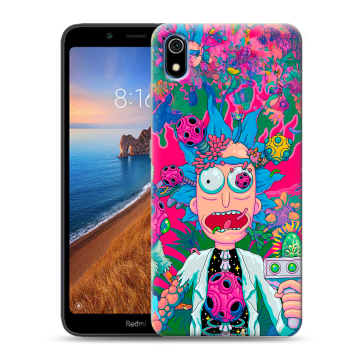 Силиконовый чехол на Xiaomi RedMi 7A с принтом Рик и Морти Rick Morty Силиконовый чехол на Xiaomi RedMi 7A с принтом Рик и Морти Rick Morty