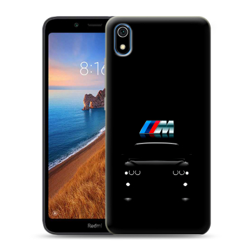 Силиконовый чехол на Xiaomi RedMi 7A с принтом БМВ BMW