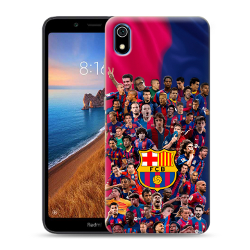 Силиконовый чехол на Xiaomi RedMi 7A с принтом Барселона Barcelona Силиконовый чехол на Xiaomi RedMi 7A с принтом Барселона Barcelona