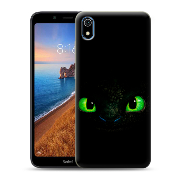 Силиконовый чехол на Xiaomi RedMi 7A с принтом Как приручить дракона Силиконовый чехол на Xiaomi RedMi 7A с принтом Как приручить дракона