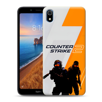 Силиконовый чехол на Xiaomi RedMi 7A с принтом Counter Strike Силиконовый чехол на Xiaomi RedMi 7A с принтом Counter Strike