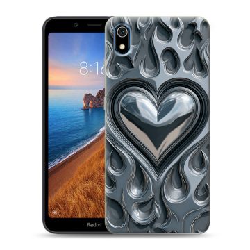 Силиконовый чехол на Xiaomi RedMi 7A с принтом Y2K Силиконовый чехол на Xiaomi RedMi 7A с принтом Y2K