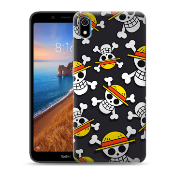 Силиконовый чехол на Xiaomi RedMi 7A с принтом One Piece Ван Пис Силиконовый чехол на Xiaomi RedMi 7A с принтом One Piece Ван Пис