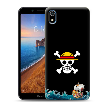 Силиконовый чехол на Xiaomi RedMi 7A с принтом One Piece Ван Пис Силиконовый чехол на Xiaomi RedMi 7A с принтом One Piece Ван Пис